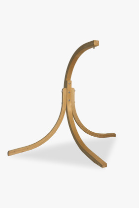 Lucfenyő fa állvány függő fotelhez, impregnált, 120 kg teherbírás